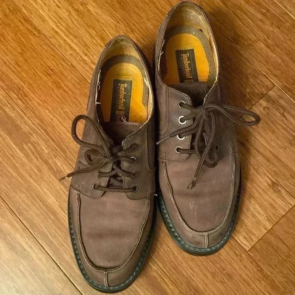 Timberland mens Oxford style leather lace up size 10.5